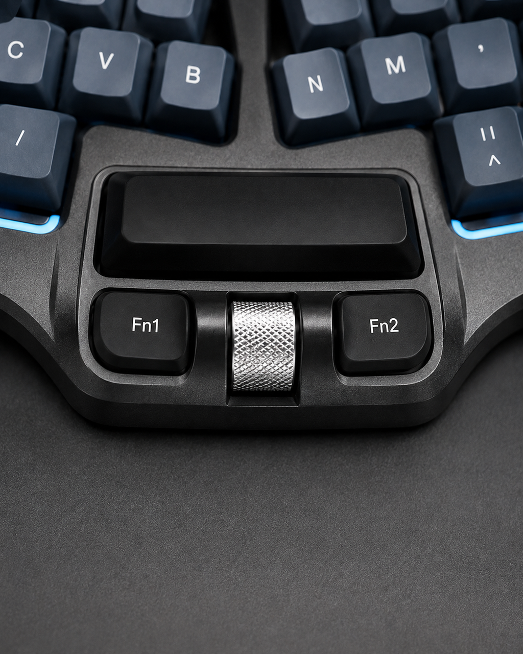 Tiknulujiya ArcNest 42-Key Wireless Mini Mechanical Keyboard with Thumb Control Wheel