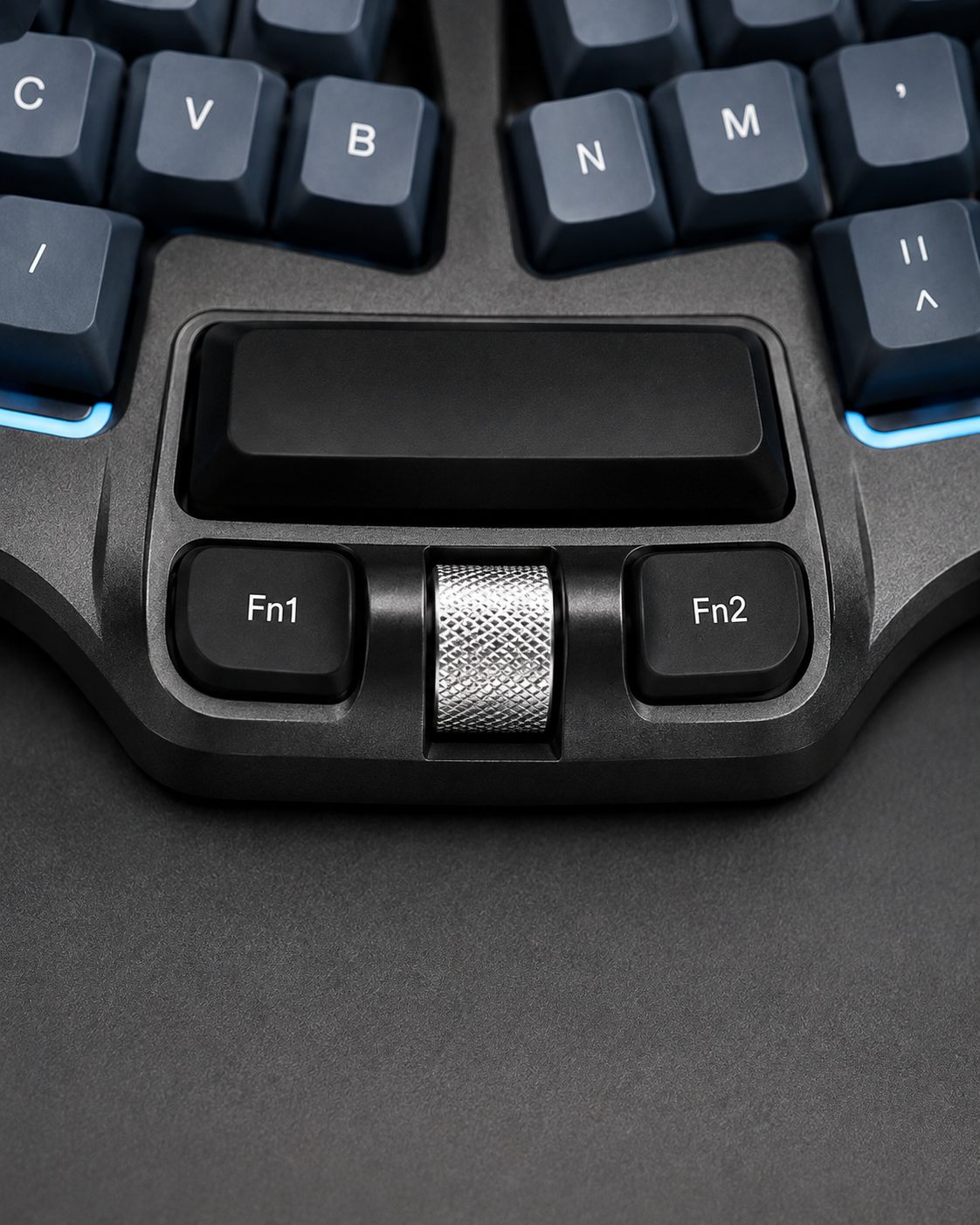 Tiknulujiya ArcNest 42-Key Wireless Mini Mechanical Keyboard with Thumb Control Wheel