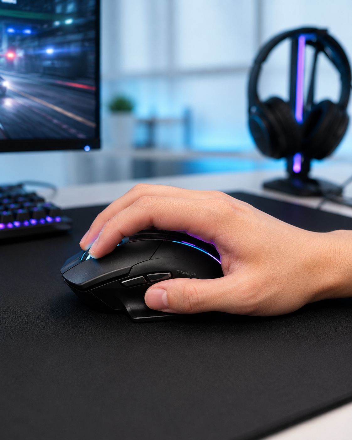 Tiknulujiya Riftwing X1 RGB Wireless Gaming Mouse